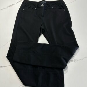 White House Black Market slim leg knot pants size 0